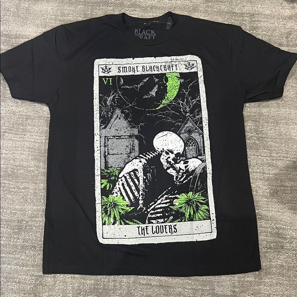 Blackcraft Tarot Lovers Graphic Tee
